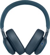 JBL E65BT NC - Draadloze over-ear koptelefoon met noise cancelling - Blauw