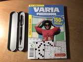 Professioneel - Varia Denksport - Puzzelboek inclusief unieke rode of zwarte (blauw schrijvende) laserbalpen