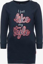TwoDay meisjes sweatjurk - Blauw - Maat 92