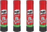 Pritt Lijmstift - 4 x 22 Gram - Original - Strong + Easy For Kids - Voordeelverpakking