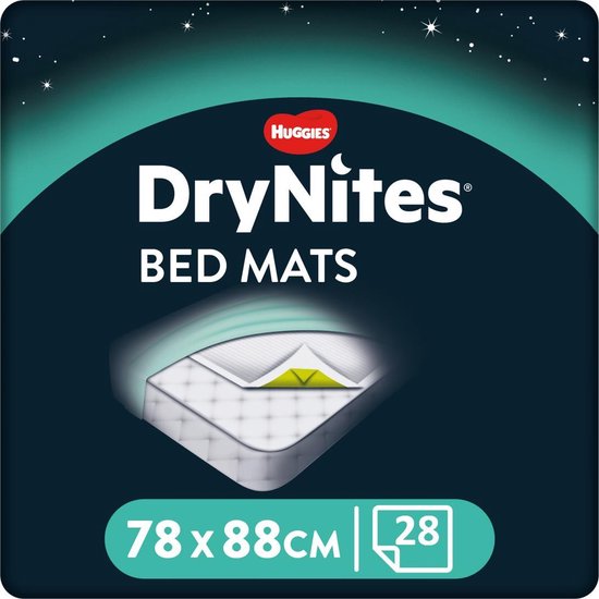 DryNites Matrasbeschermers - Extra Absorberend - 88 x 78 cm - 28 stuks - voordeelverpakking
