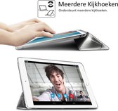 Hoes geschikt voor iPad 2022 / 2021 / 2020 10.2 inch - Trifold Book Case Leer Tablet Hoesje Marmer