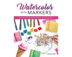 Omslag van Watercolor with Markers