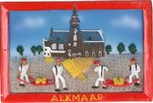 Koelkastmagneet kaasdragers Alkmaar