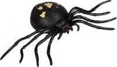 Halloween - Horror nep decoratie spin Creepy 13 cm - Halloween spinnen versiering - Elastische spin met lange poten