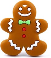 Chewzoo® - Bijtketting - Kauwketting - Taai Taai Pop - Gingerbread Man