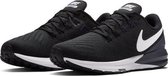 Nike Air Zoom Structure 22 Dames Sportschoenen - Black/White-Gridiron - Maat 35.5