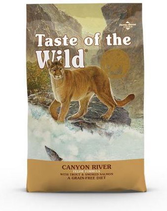 Taste of the Wild Kattenvoer Canyon River Feline met forel en gerookte zalm | 2