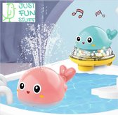 Walvis Baby speelgoed Blauw - Badspeelgoed - Speelgoed voor in bad - waterspeelgoed - bewegend speelgoed - zingend speelgoed - Walvis - badspeeltje - peuterspeelgoed