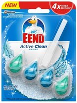 8x WC Eend Toiletblok Active Clean Marine 37 gr