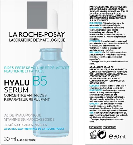 La Roche-Posay Hyalu B5 Serum - Anti-rimpel - Hyaluronzuur - 30 ml