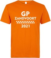 T-shirt oranje GP Zandvoort 2021 | race supporter fan shirt | Grand Prix circuit Zandvoort | Formule 1 fan | Max Verstappen / Red Bull racing supporter | racing souvenir | maat 4XL