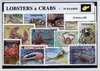 Afbeelding van het spelletje Kreeften – Luxe postzegel pakket (A6 formaat) : collectie van 25 verschillende postzegels van kreeften – kan als ansichtkaart in een A6 envelop - authentiek cadeau - kado - geschenk - kaart  - zee - rivierkreeft - kreeft - tienpotigen - Astacidea
