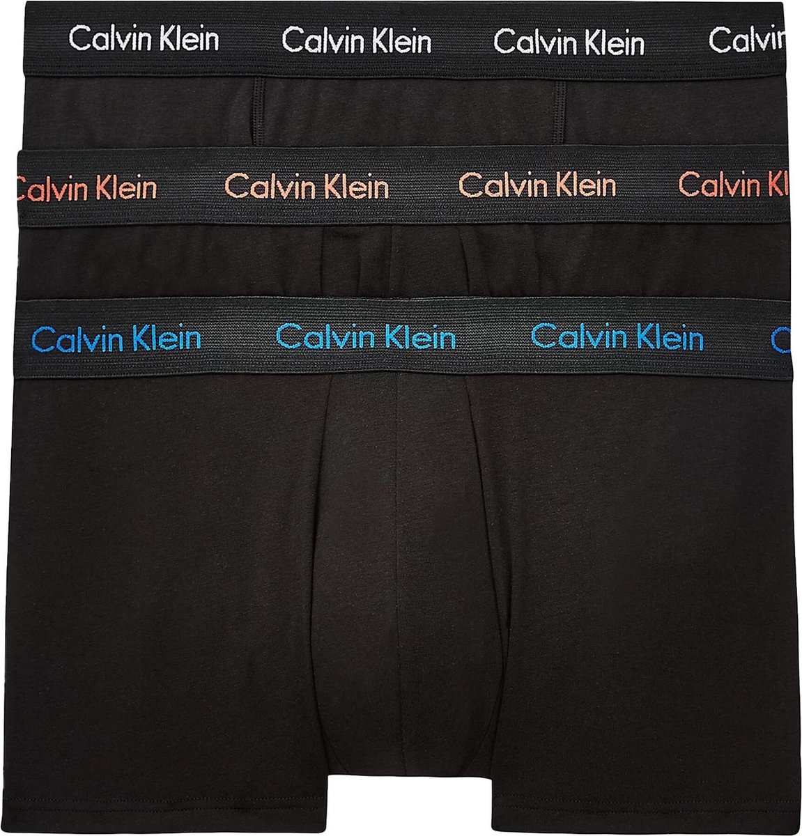Calvin Klein Onderbroek - Mannen - Zwart - Blauw - Wit - Oranje - Calvin Klein