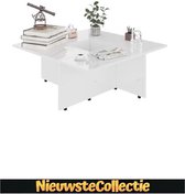 !!! DEAL !!! - Salontafel - Woonkamer - Luxe - Design - Spaanplaat - Hoogglans wit - Modern -Nieuwste Collectie