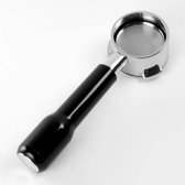 Bodemloze filterdrager - naked portafilter - 51mm - zwart handvat - De'Longhi - LaPavoni