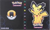 Pokemon Verzamelmap - 240 Kaarten - Map Voor Pokemon Kaarten - Pokemon Map - Pokemon Verzameling - Pichu En Pikachu Map