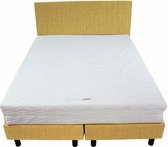 Bedworld Boxspring 120x200 - Stevig - Seudine - Geel (ONC40)