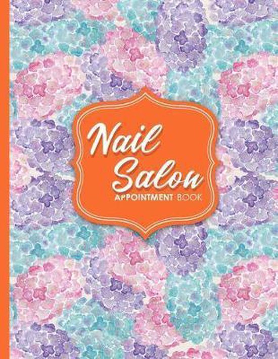 Nail Salon Appointment Book 9781984380302 Moito Publishing Boeken