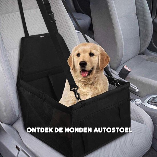 Adoras Autostoel hond – Hondenmand voor in de Auto – Waterdicht Autozitje  voor Hond – | bol.com