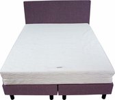 Bedworld Boxspring 160x210 - Stevig - Seudine - Licht paars (ONC64)