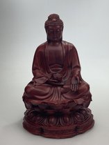 Amitabha Boeddha in het rood