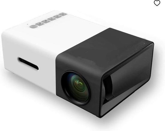 Lisiv Mini Beamer Full HD 1080P - Mini Projector - NL Handleiding - Full HD 1080P - Mini beamer projector - Mini projector - Beamer mini - Beamer scherm - Portable - Presentaties / Films / Games - HDMI beamer - Pocket beamer - Beamer voor onderweg - Lisiv