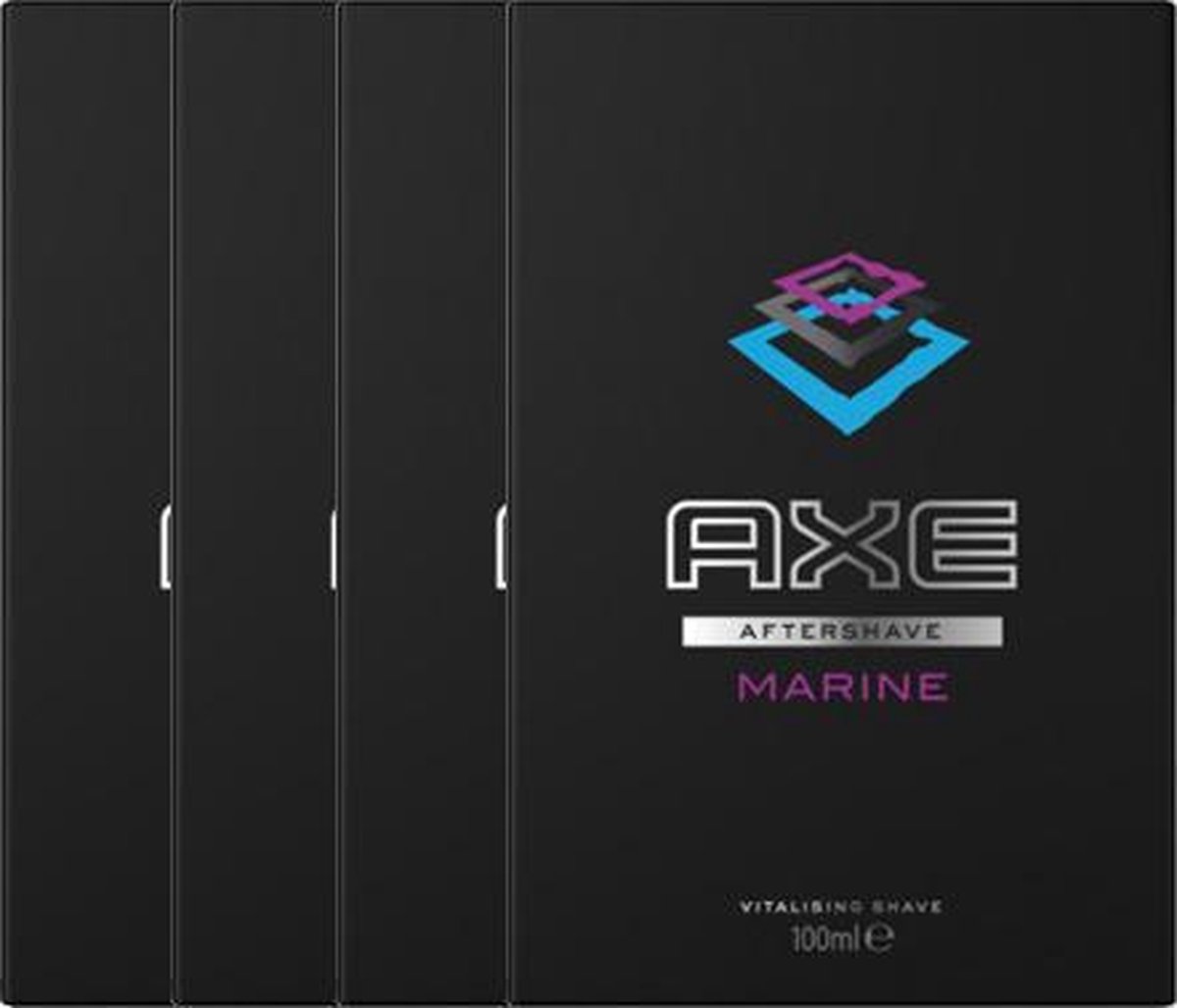Axe - Aftershave - Marine - 4 x 100ML
