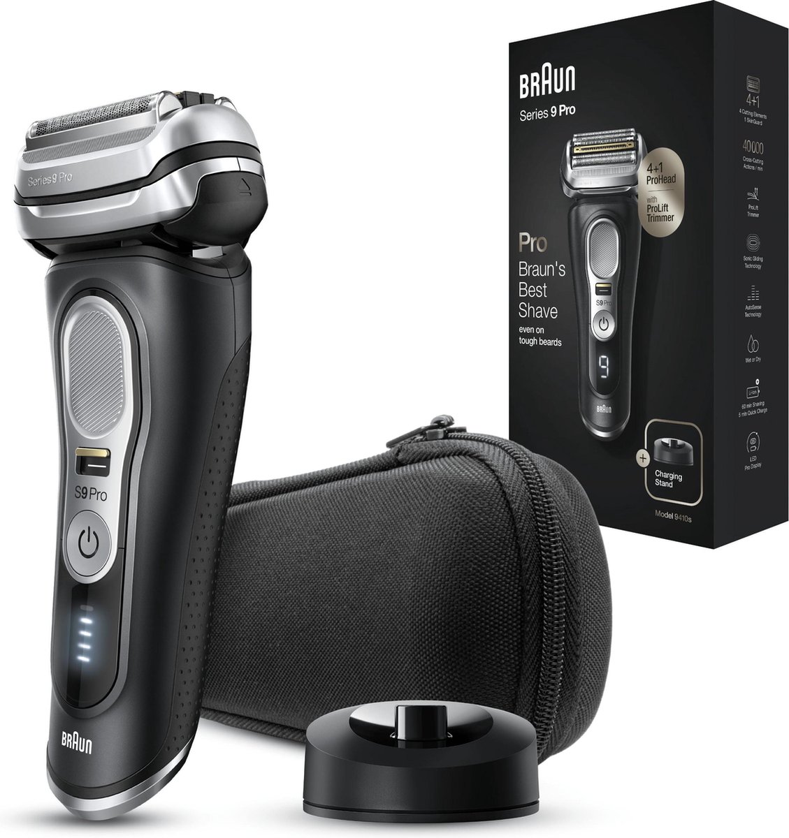 Braun Series 9 Pro 9410s Elektrisch Scheerapparaat Wet & Dry - afbeelding 2