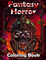 Fantasy Horror Coloring Book For Adults