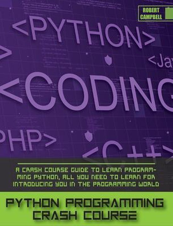 Programming- Python Programming Crash Course - cover