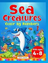 Sea Creatures: Color by Numbers