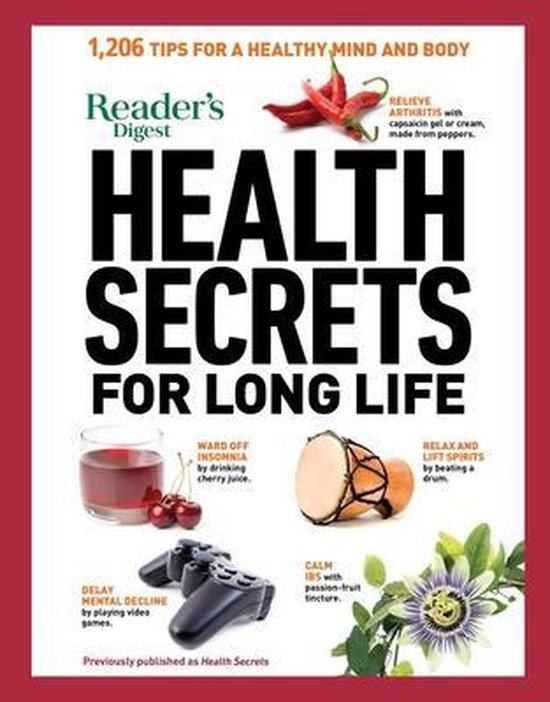 Reader's Digest Health Secrets for Long Life - cover