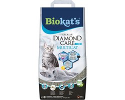 Biokat's kattenbakvulling Diamond Care Classic 8 L papieren zak