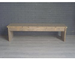 Steigerhout bankje basic 160x38.5x45 cm