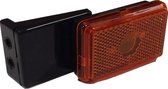 Breedteverlichting oranje 100x75x50mm