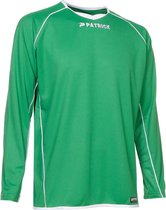 Patrick Girona105 Voetbalshirt Lange Mouw Heren - Groen / Wit | Maat: XXL