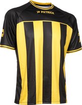 Patrick Coruna Shirt Korte Mouw Heren - Zwart / Geel | Maat: S