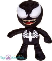 Spiderman No Way Home Villains Pluche Knuffel Venom 32 cm | Venom: Let There Be Carnage | Marvel Movie Film Spider-Man Plush Toy | Spider Man Speelgoed knuffelpop voor kinderen jongens | Veno