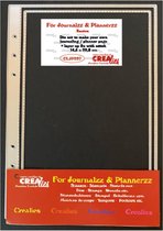 Crealies Journalzz & Plannerzz plannerpagina met laag met