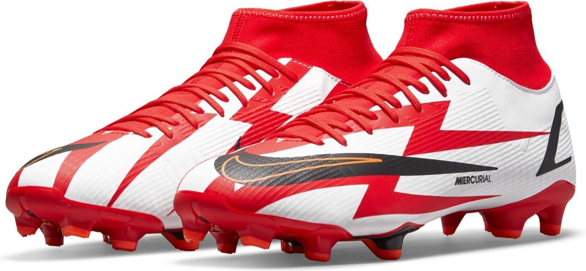 Nike Mercurial Superfly 8 Sportschoenen - Maat 42.5 - Mannen - Rood - Wit -  Zwart | bol.com