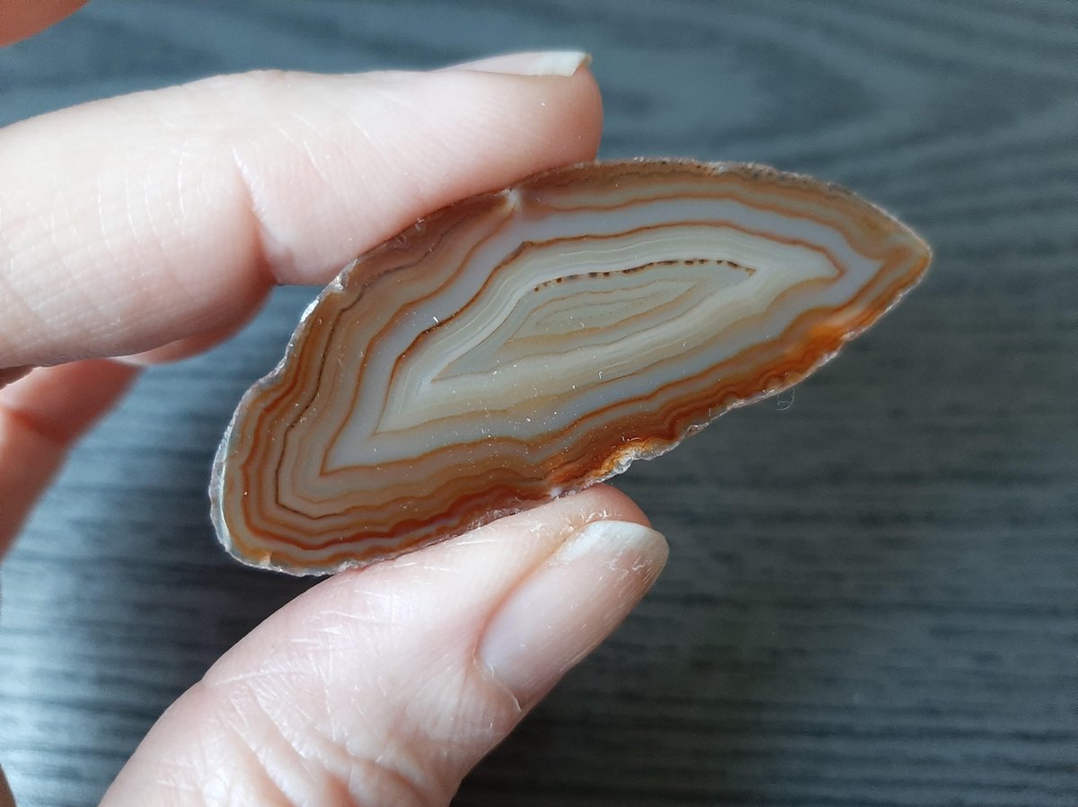 Agaatschijfje Natuur (Mini)