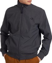 Fred Perry Brentham Jacket J2660 - heren zomerjas - grijs - Maat: S