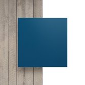 HPL plaat 6 mm dik - 90 x 90 cm - Structuur Gentiaanblauw