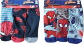 6 paar sokken Spiderman- jongens- maat 23/26
