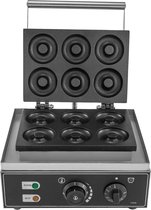 Professionele Donut Machine Set - Elektrische Donut Maker - Donut Vorm Machine - Roestvrijstalen Keuken Apparatuur - Tot 6 Donuts