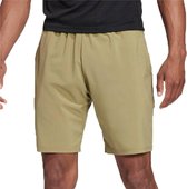 adidas Club Sportbroek - Maat L  - Mannen - Olijfgroen (bijna beige)