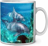 Dolfijnen Koffie-thee mok 420 ML