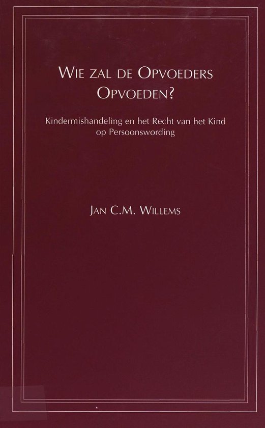 Wie zal de opvoeders opvoeden? - cover