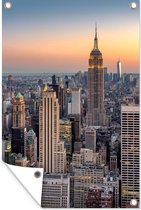 Décoration murale New York - Soleil - Skyline - 120x180 cm - Poster jardin